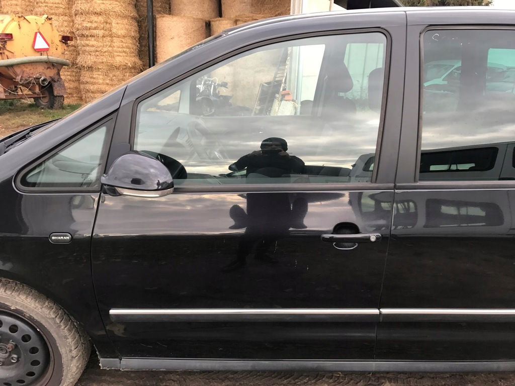DRZWI PRZÓD LEWE KOMPLETNE VW SHARAN 7M LIFT LC9Z