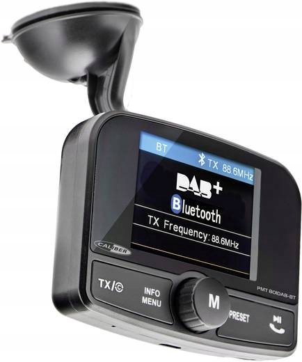 Zestaw głośnomówiący DAB+ Bluetooth Caliber PMT801