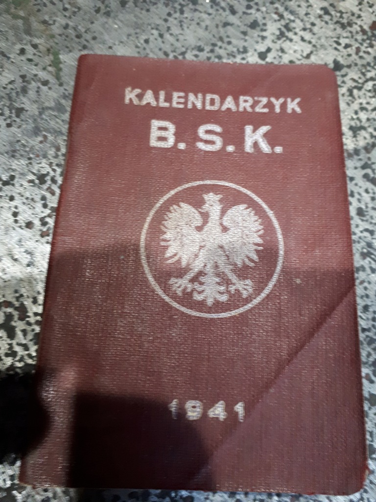 Kalendarzyk Brygady Strzelców Karpackich 1941