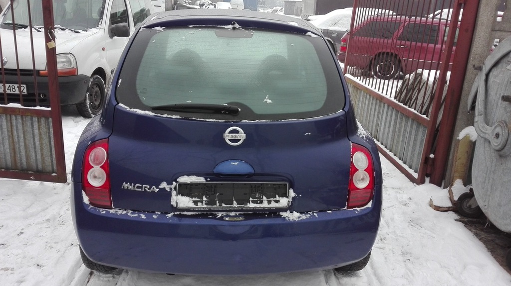 Nissan Micra K12 pas tylny podłoga 6926169950