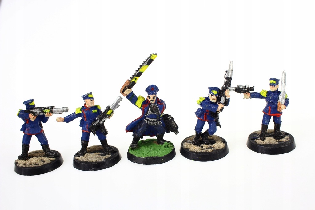 Warhammer 40k Mordian Iron Guard zestaw 5 figurek