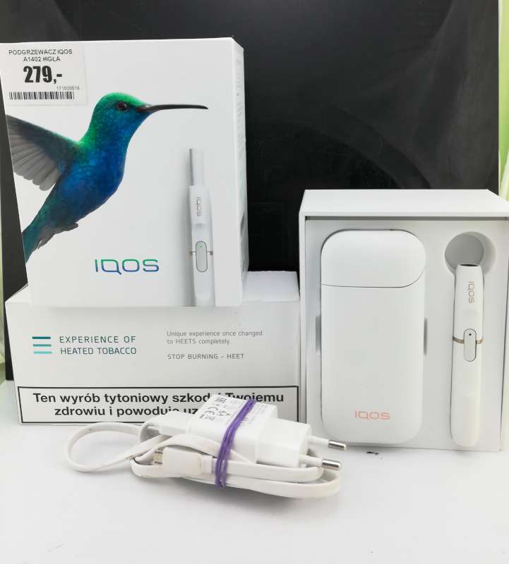 PODGRZEWACZ IQOS A1402 #IGŁA #GWARANCJA + HEETS