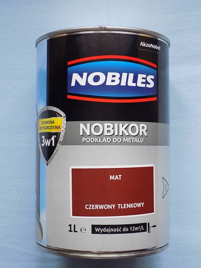 NOBILES PODKŁAD DO METALU MAT (MINIA) TLENKOWY 1L