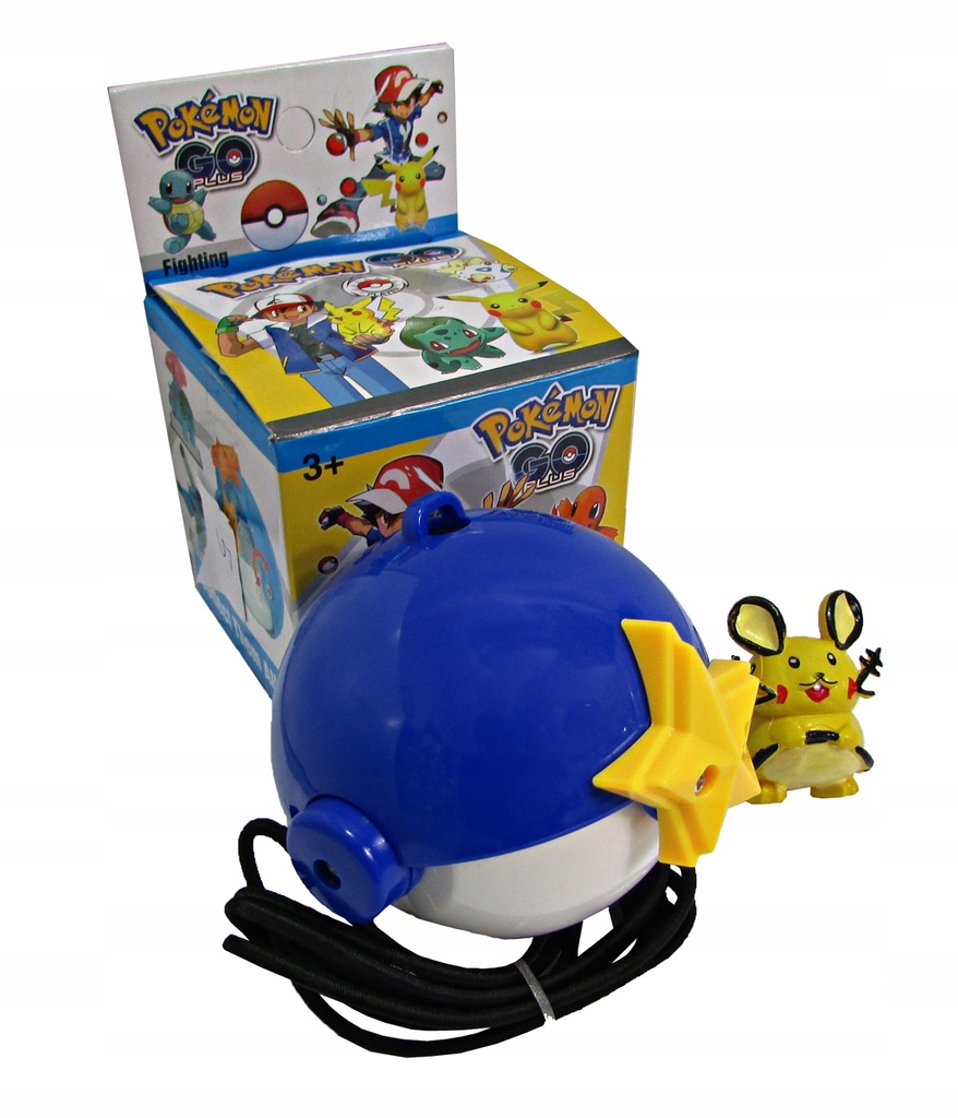 POKEMON GO figurka + POKEBALL łapiący pokemony
