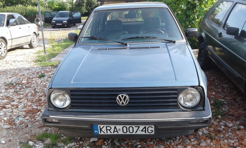 VW golf 2 (mkII) bez ceny minimalnej, od 1 PLN!