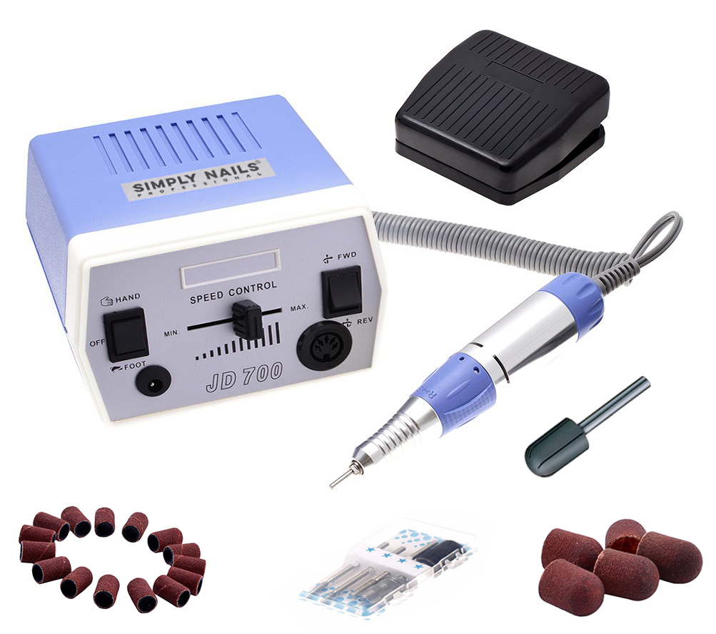 SIMPLY NAILS FREZARKA MANICURE PEDICURE ZESTAW 35W