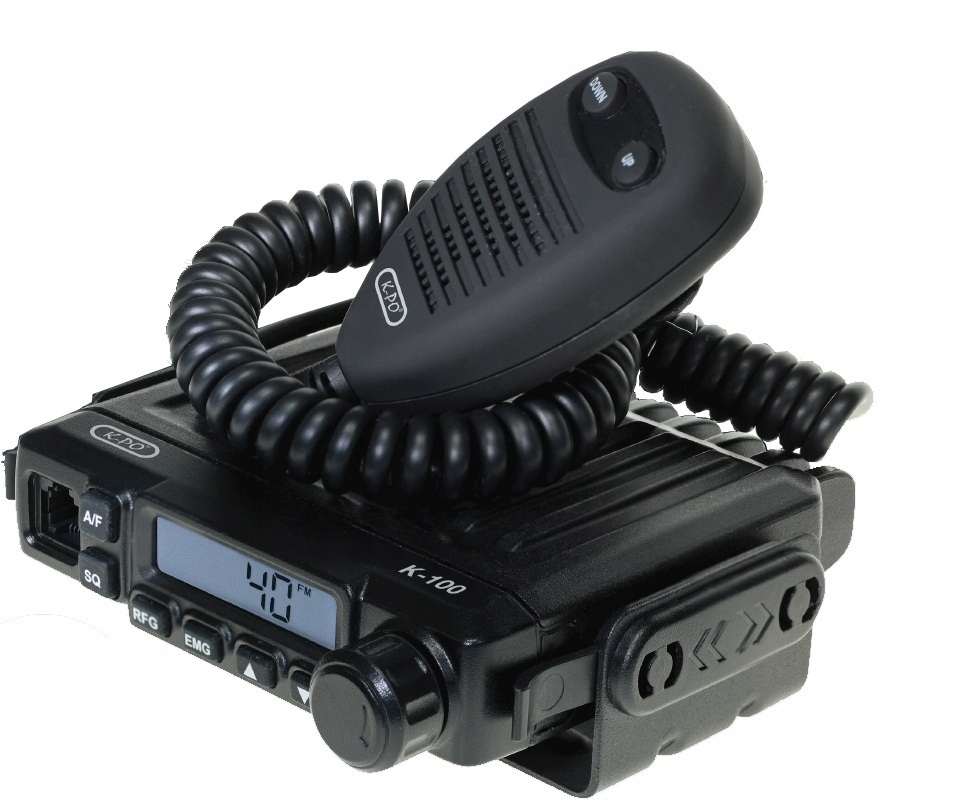 MINI CB RADIO KPO K-100 K100 10x10cm 24h +2 GRATIS