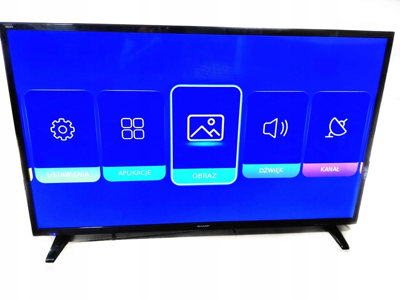TELEWIZOR SHARP LC 48CFF6002E SMART TV 48 CALI