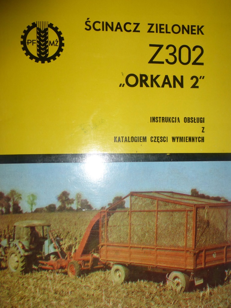 ŚCINACZ ZIELONEK Z302 ORKAN INSTRUKCJA OBSŁUGI...