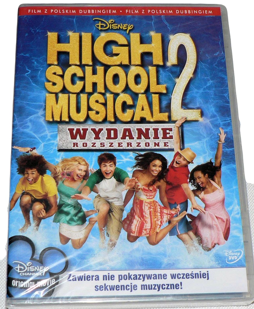 DVD - HIGH SCHOOL MUSICAL 2(2007) - folia, dubbing