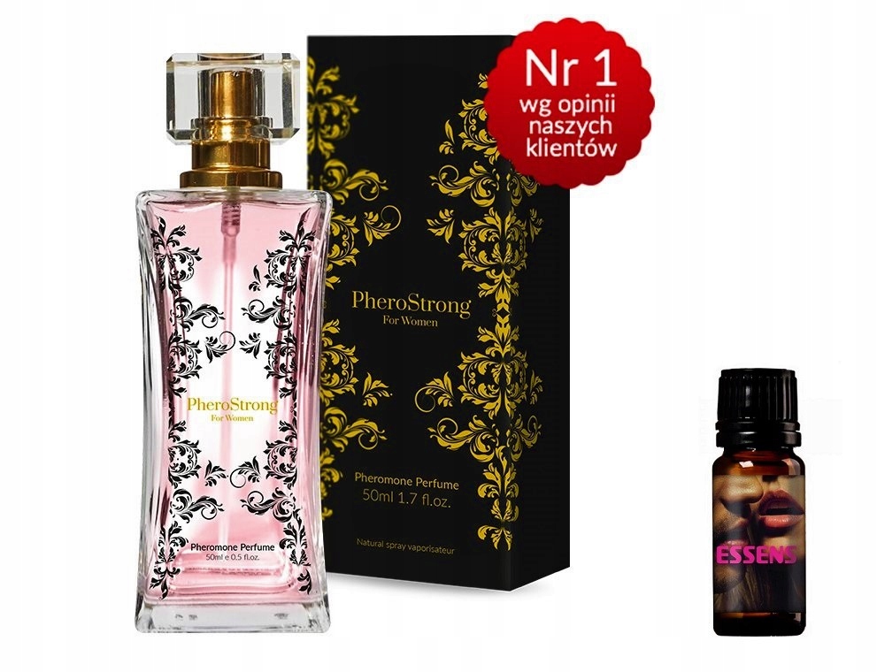 perfumy damskie Z FEROMONAMI phero-strong+ GRATIS
