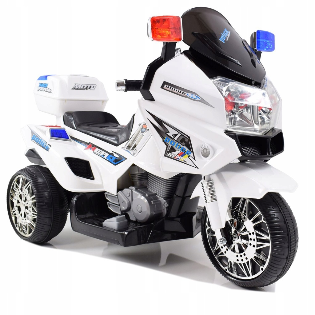 MOTOR MOTOREK NA AKUMULATOR DLA DZIECI policja