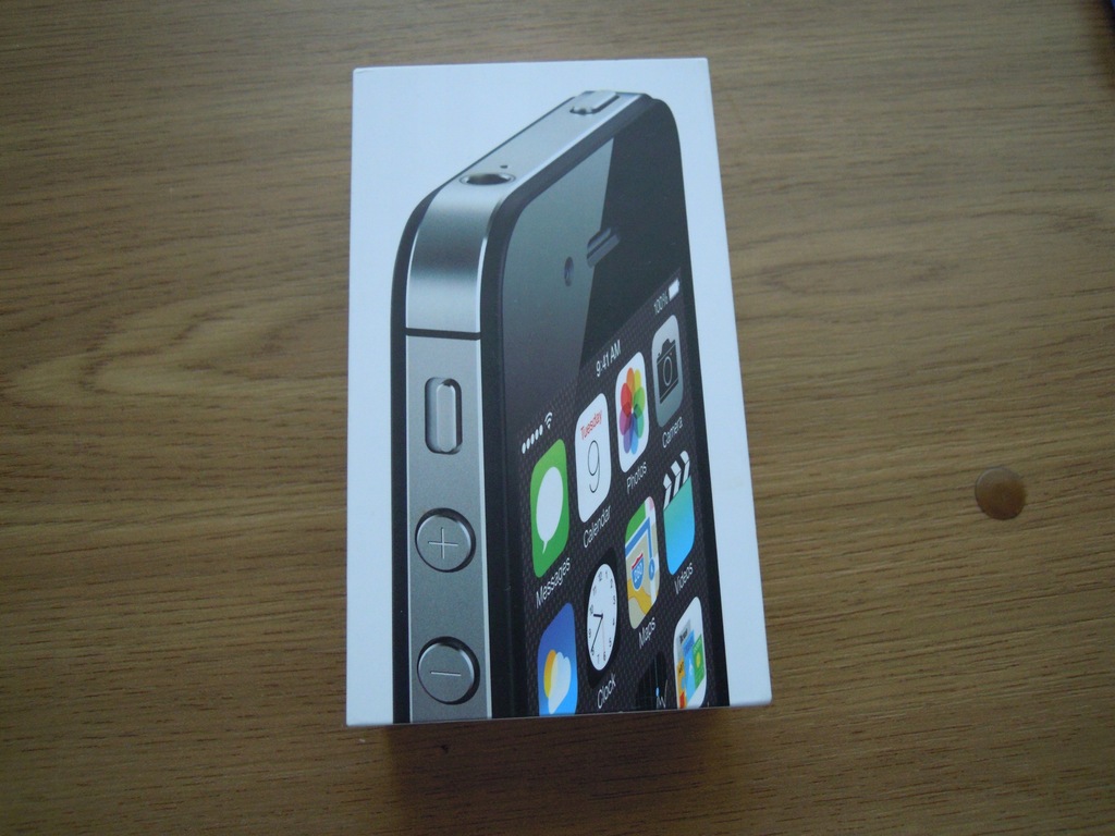 ORYGINAŁ PUDEŁKO OPAKOWANIE BOX APPLE iPhone 4 4G