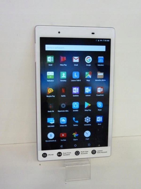 TABLET LENOVO TAB 4 8 KOMPLET JAK NOWY TB-8504X - 7419155852 ...