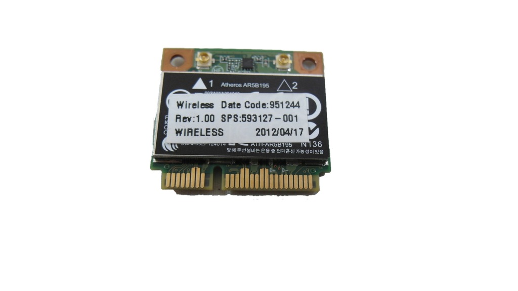KARTA WIFI HP PROBOOK 4530s AR5B195 593127-001 GW