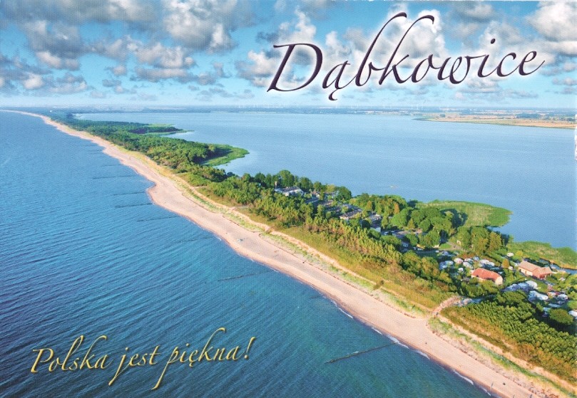 DĄBKOWICE - WIDOK Z GÓRY + JEZIORO BUKOWO - 2017R
