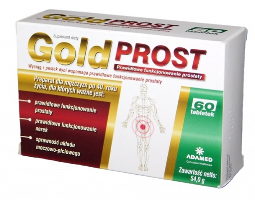 GOLD PROST 60 tabletek PROSTATA PROSTAMOL UNO