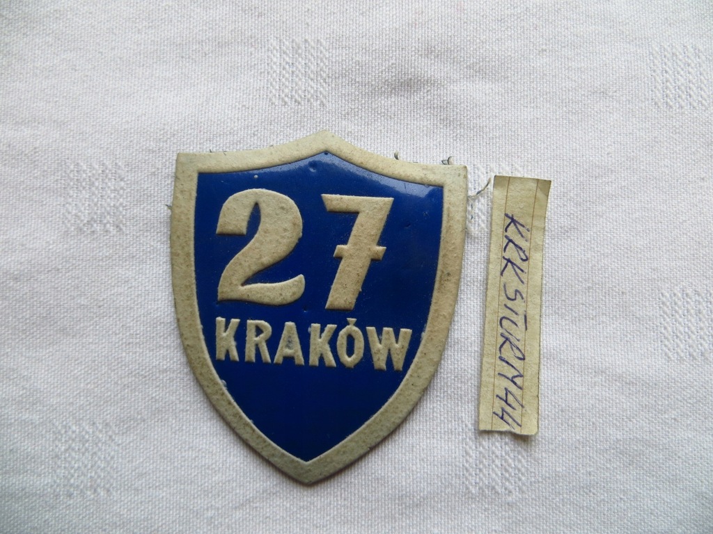 STARA-TARCZA SZKOLNA-KRAKÓW-nr. 27