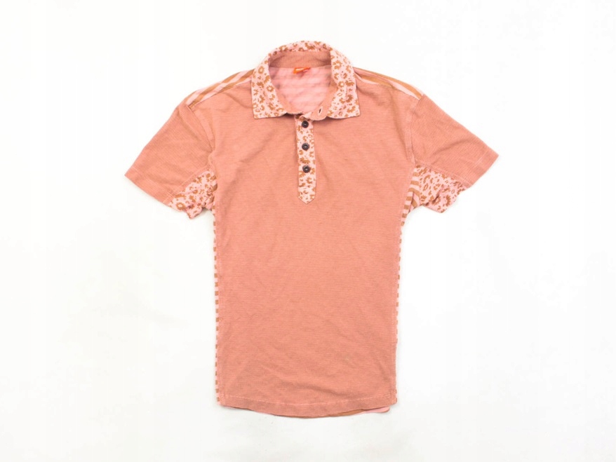 B Hugo Boss Orange Koszulka Polo Męska Paski roz M
