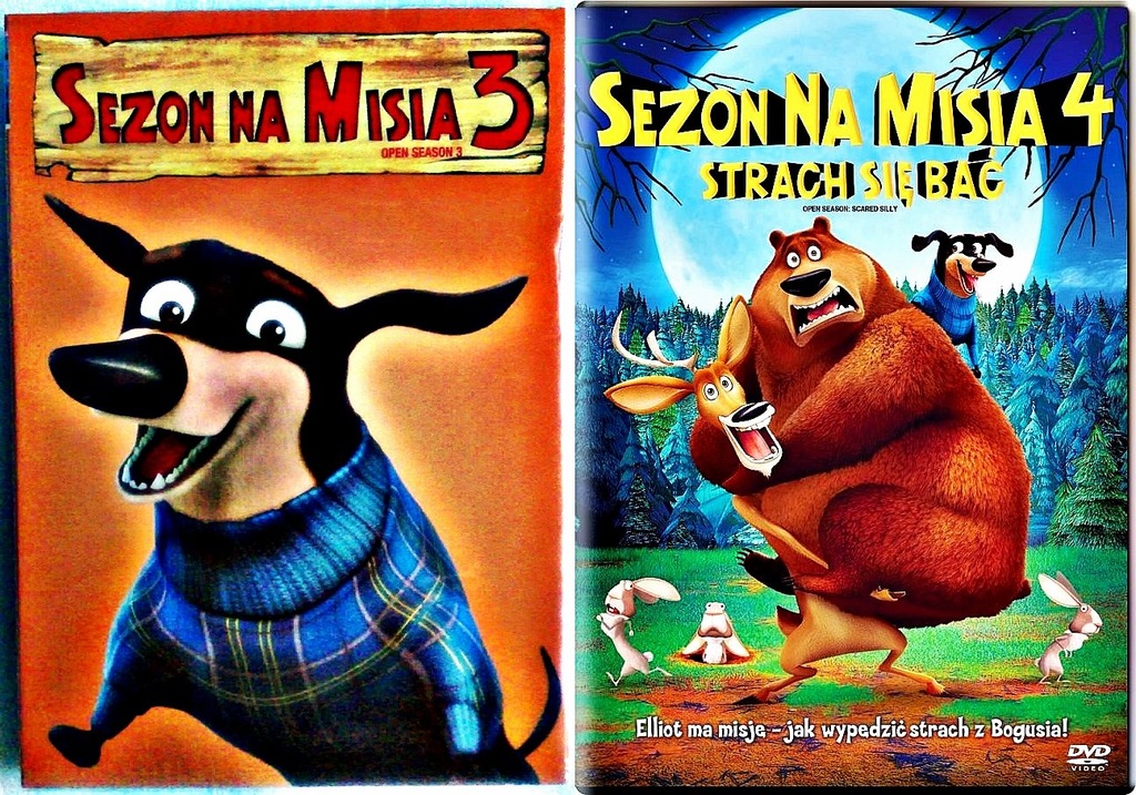 SEZON NA MISIA 1 + 2  ( 2 DVD )  FOLIA !