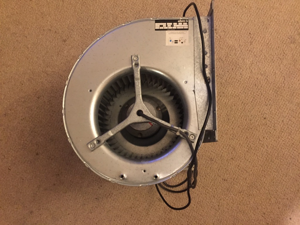Wentylator promieniowy dmuchawa EBM 800 W
