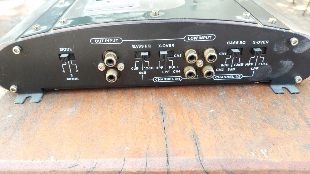 wzmacniacz mutant nw480sp mało używany 4 kanały