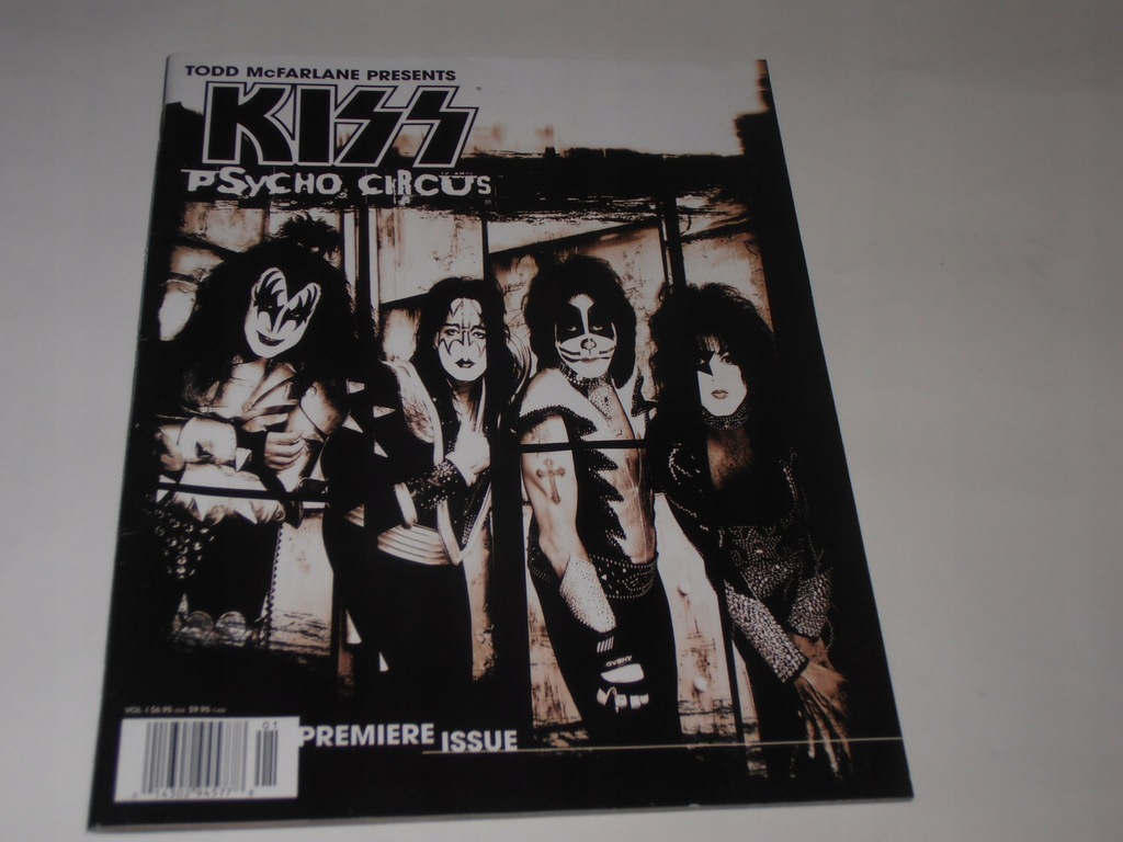 Kiss Psycho Circus Comic #1Todd McFarlane Presents