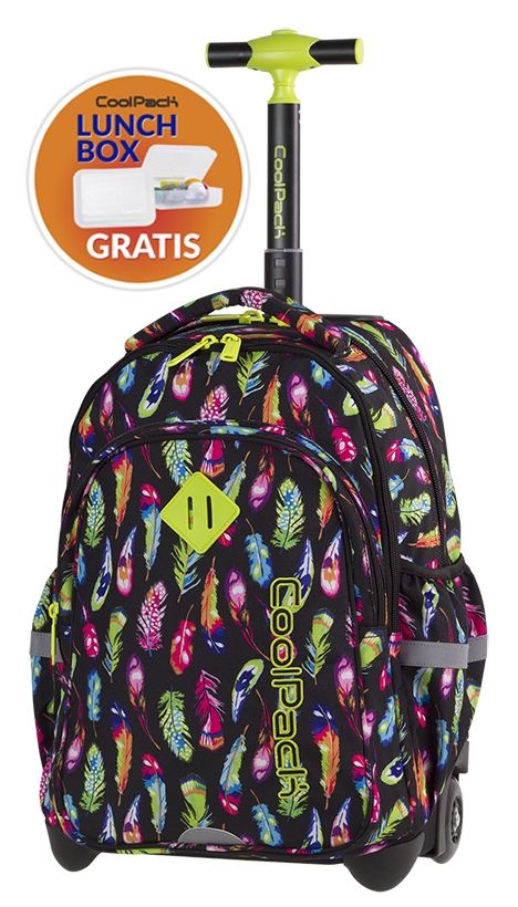 Plecak Coolpack Junior Na Kolkach Kolorowe Piorka 7437861090 Oficjalne Archiwum Allegro