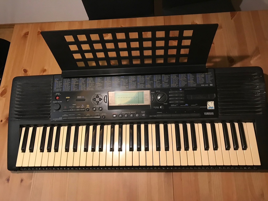  Keyboard  Yamaha  PSR  420  7263977407 oficjalne archiwum 