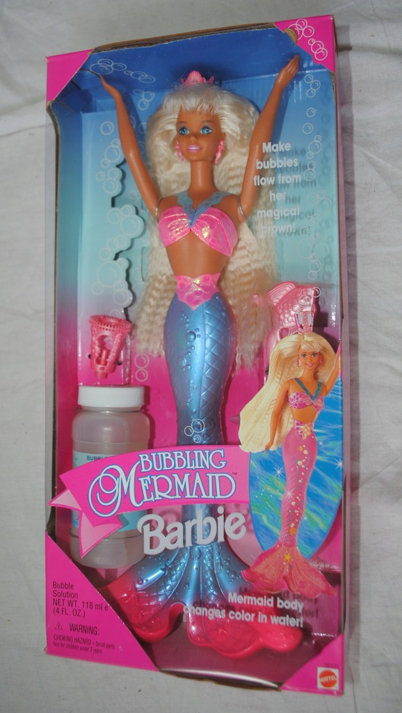 barbie bubbling mermaid