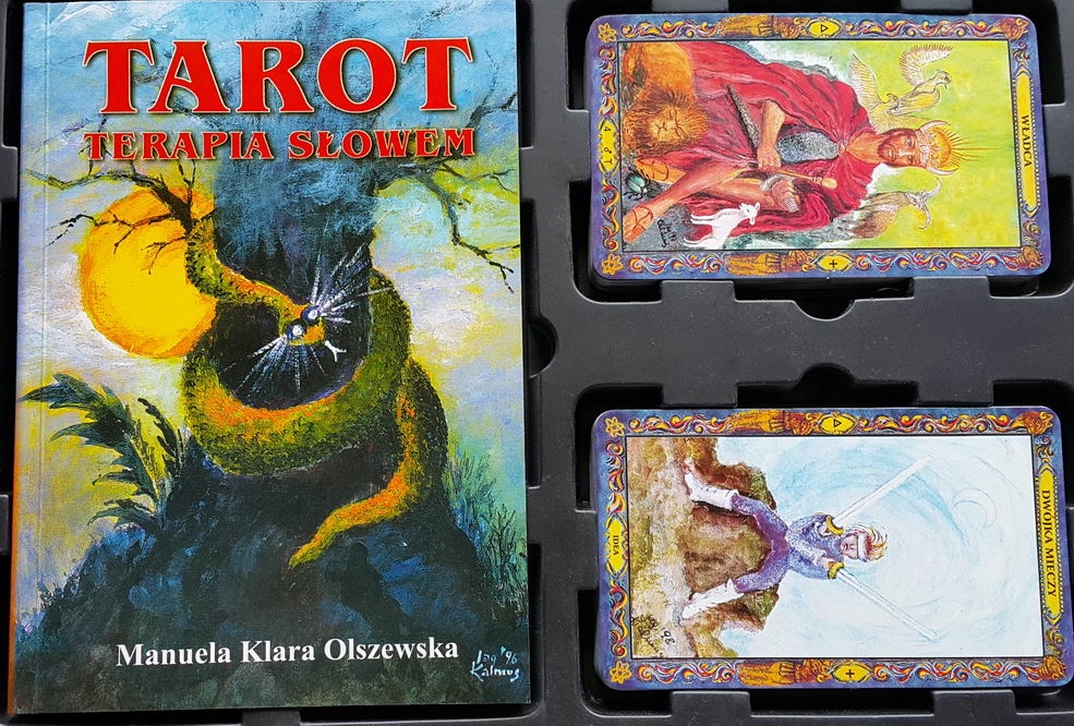 Olszewska Tarot terapia słowem - książka + 80 kart