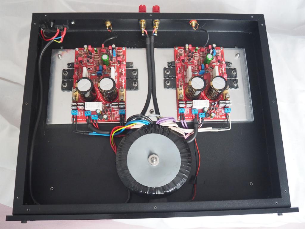 DIY  Końcówka mocy UGODA 2x100W