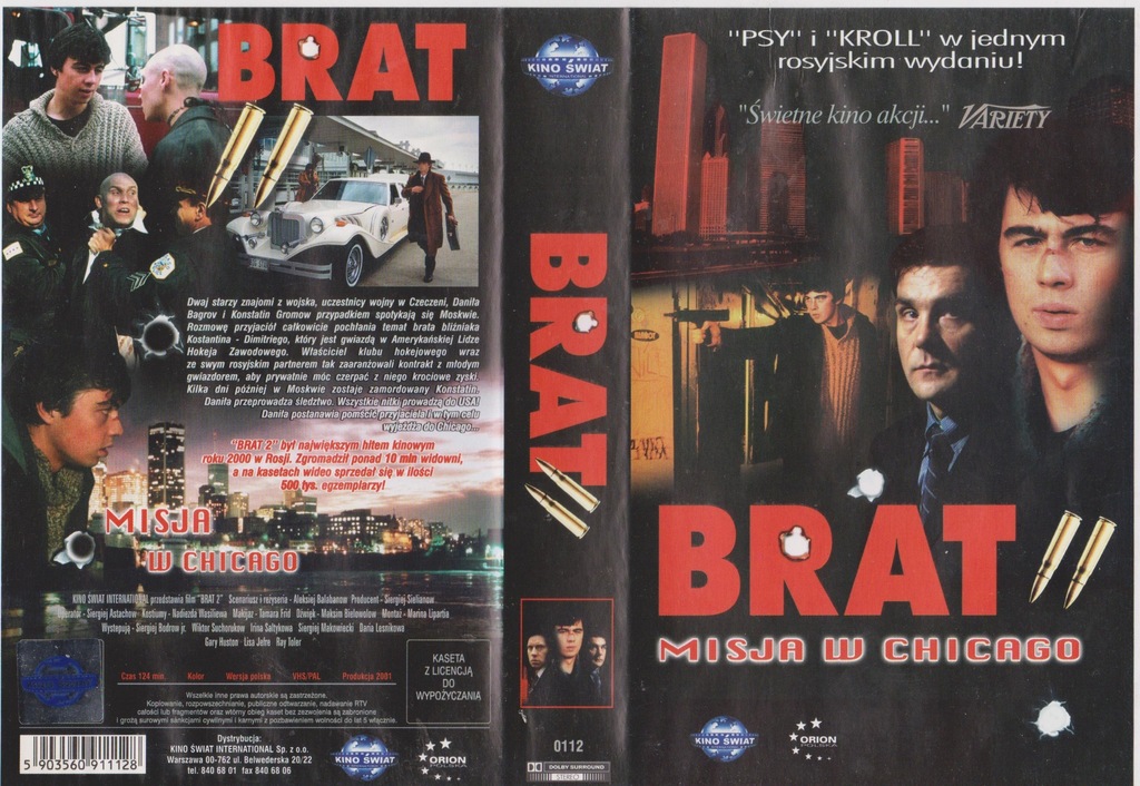 [VHS-917] BRAT 2 - MISJA W CHICAGO - polski lektor