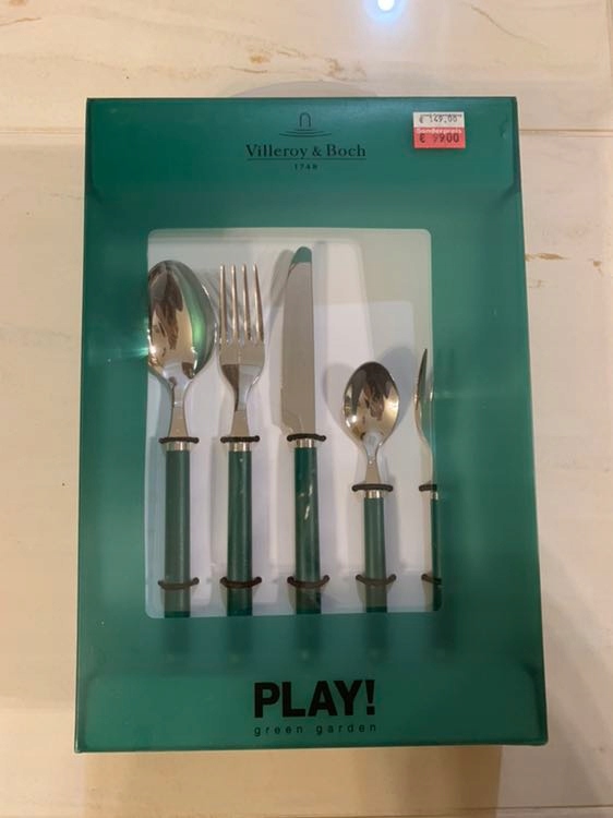 Sztućce Villeroy and Boch Play Green Garden hit!