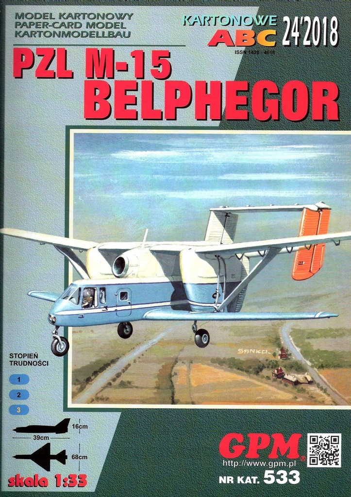 PZL M-15 Belphegor 1:33