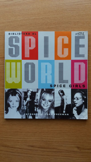 SPICE GIRLS - SPICE WORLD - książka RAR