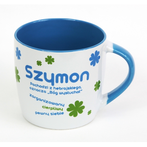 KUBEK IMIENNY - SZYMON 300ml.