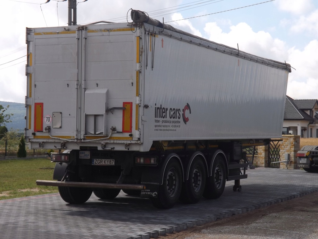 Naczepa wywrotka Feber Inter Cars 50m3 2014r