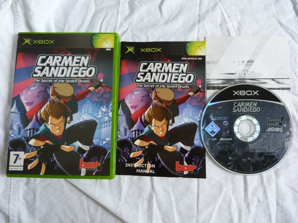 CARMEN SANDIEGO Gra Xbox  