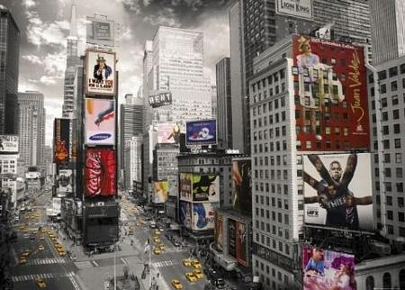 Duży obraz New York NY JorkTimes Square panorama