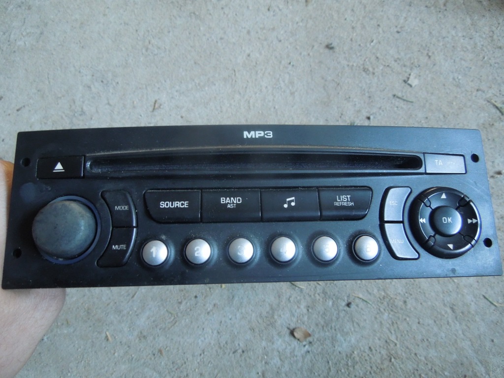 BERLINGO III RADIO MP3 PARTNER III C4 308 FABRYCZ