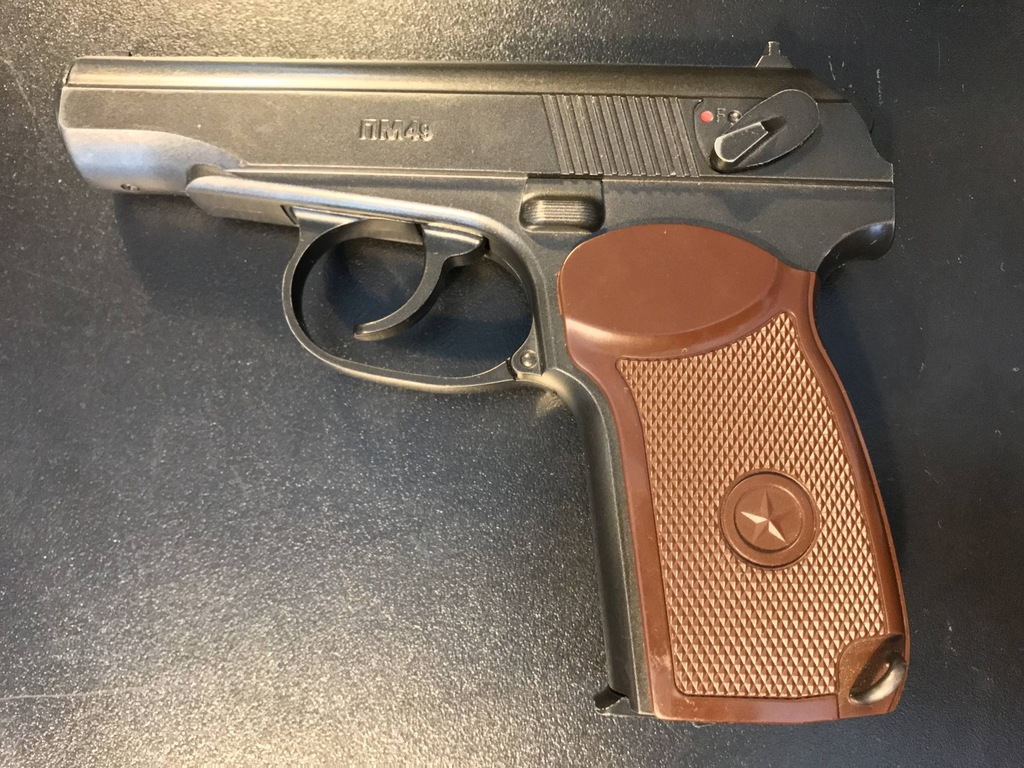 MAKAROV PM49 RUSSIAN GUN CLASSIC Wiatrówka 4.5mm
