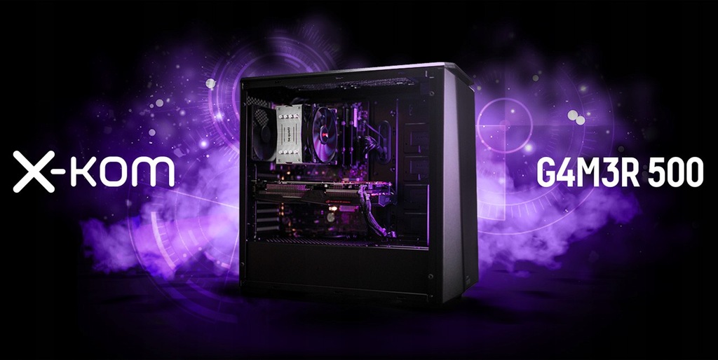 Desktop XKom G4M3R 500 i58500/GTX1060 HDD+SSD 7426550424