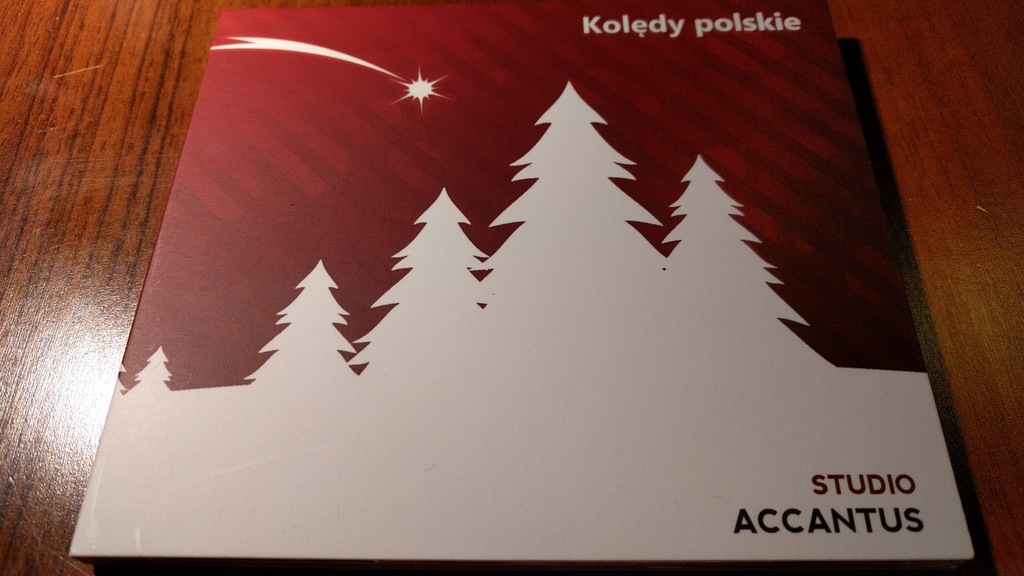 Kolędy polskie - Studio Accantus - płyta czerwona