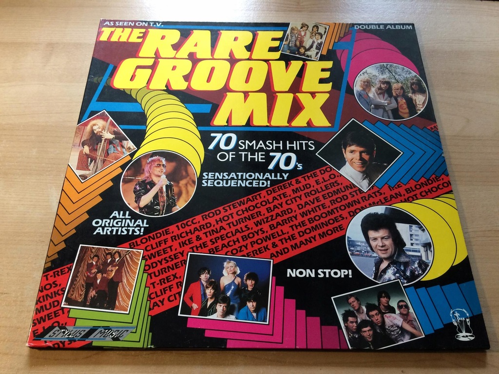 Various The Rare Groove Mix 2LP [VG/VG/EX-]