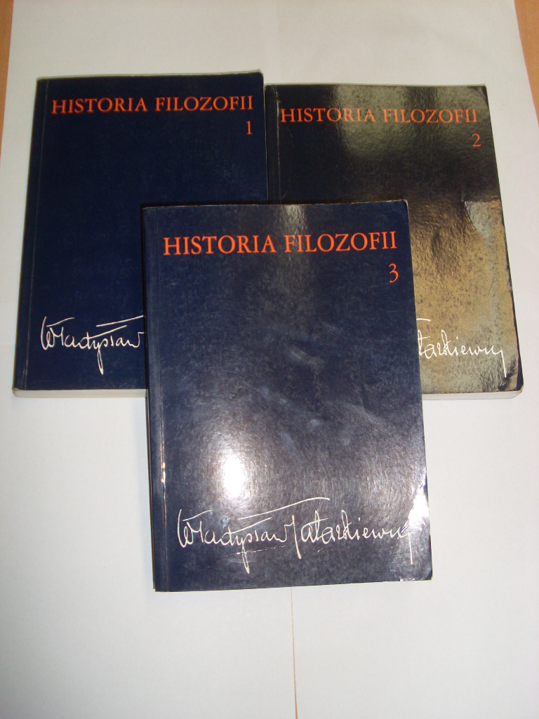 Tatarkiewicz HISTORIA FILOZOFII 1-3 wyd. 2003