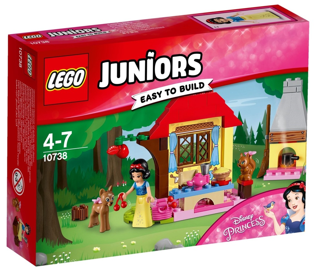 Lego Juniors Leśna chata Królewny Śnieżki 10738