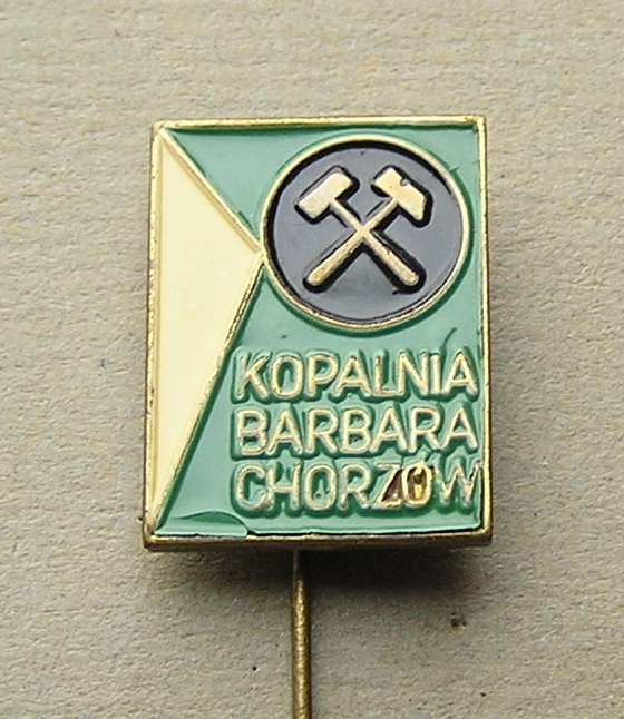 Odznaka KWK Kopalnia Barbara Chorzów