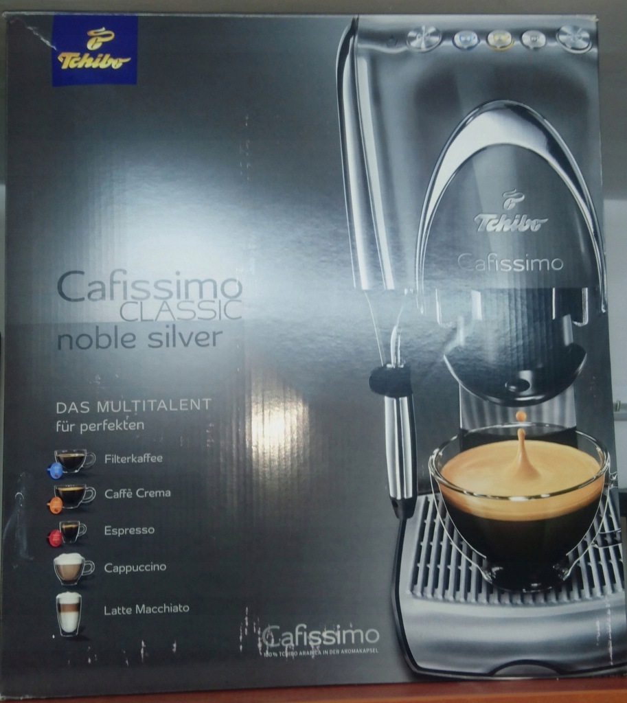 Ekspres Caffissimo Classic Noble Silver OKAZJA!