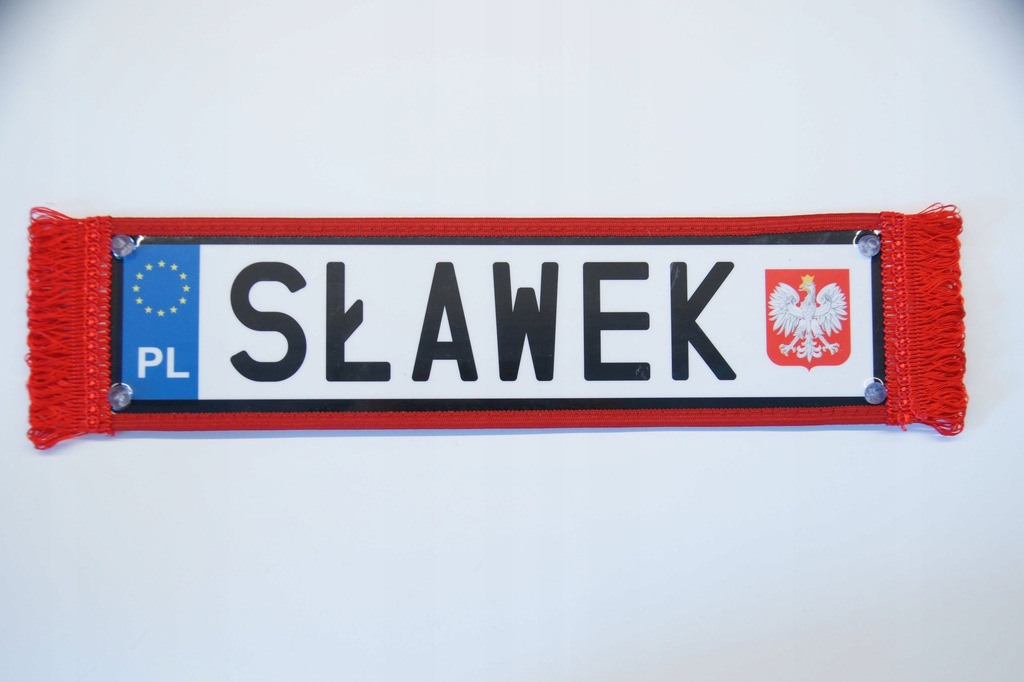 PROPORCZYK tablica imienna SŁAWEK TIR BUS